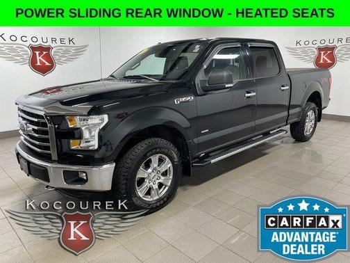 Black 2015 Ford F-150 XLT