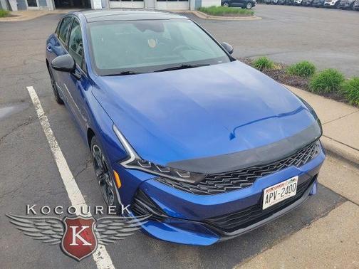 Sapphire Blue 2022 Kia K5 GT-Line