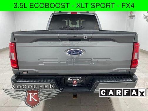 Gray 2022 Ford F-150 XLT