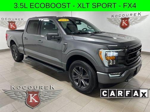 Gray 2022 Ford F-150 XLT