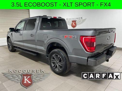 Gray 2022 Ford F-150 XLT