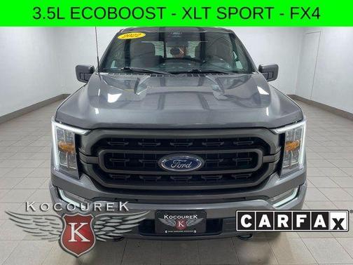 Gray 2022 Ford F-150 XLT