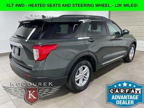 Green Metallic 2023 Ford Explorer XLT