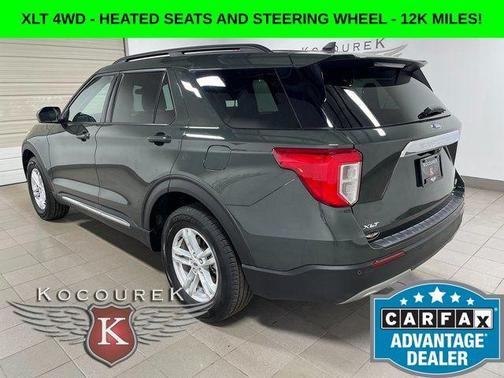 Green Metallic 2023 Ford Explorer XLT