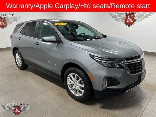 Sterling Gray Metallic 2024 Chevrolet Equinox LT