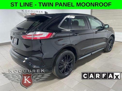 Black Metallic 2024 Ford Edge ST Line