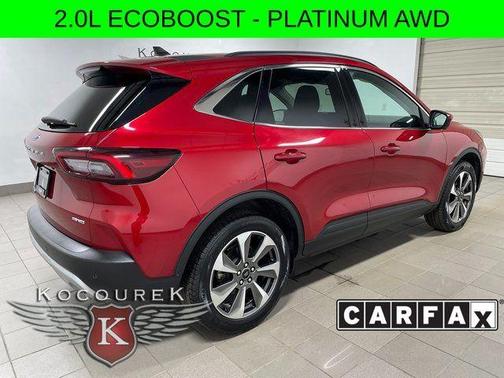 Red 2024 Ford Escape Platinum
