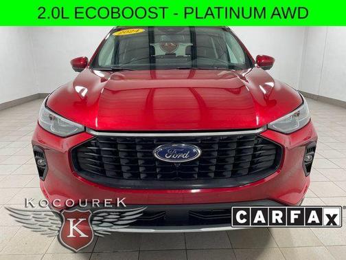 Red 2024 Ford Escape Platinum