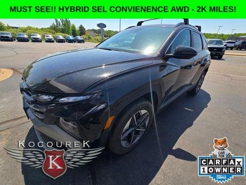 Ash Black 2025 Hyundai TUCSON Hybrid SEL Convenience