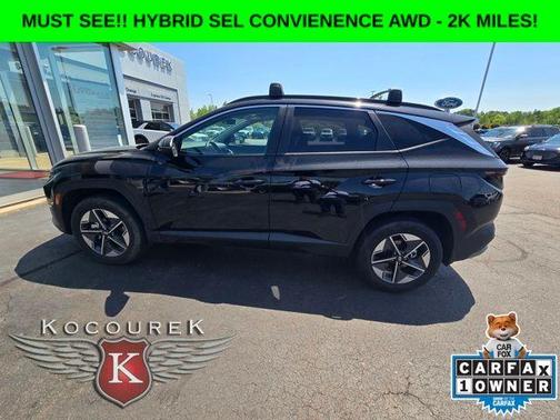 Ash Black 2025 Hyundai TUCSON Hybrid SEL Convenience