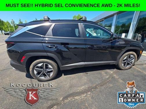 Ash Black 2025 Hyundai TUCSON Hybrid SEL Convenience