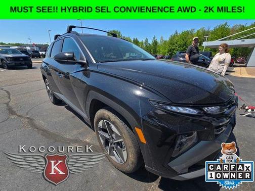 Ash Black 2025 Hyundai TUCSON Hybrid SEL Convenience
