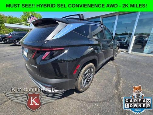 Ash Black 2025 Hyundai TUCSON Hybrid SEL Convenience