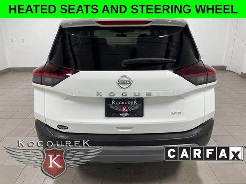 White 2023 Nissan Rogue S