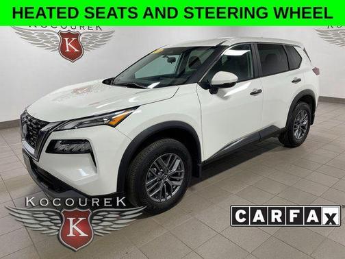 White 2023 Nissan Rogue S