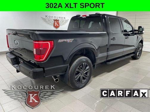 Black 2022 Ford F-150 XLT