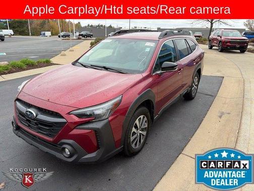 Crimson Red Pearl 2025 Subaru Outback Premium