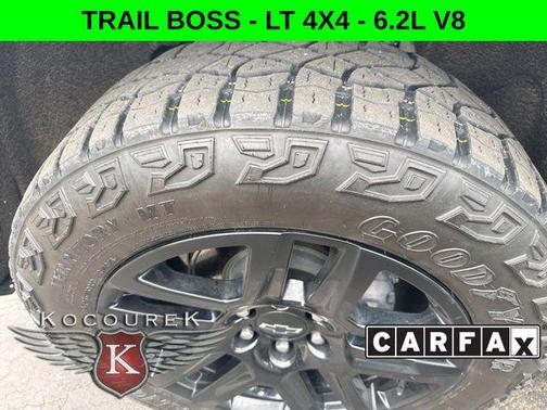 Silver Ice Metallic 2022 Chevrolet Silverado 1500 Limited LT Trail Boss