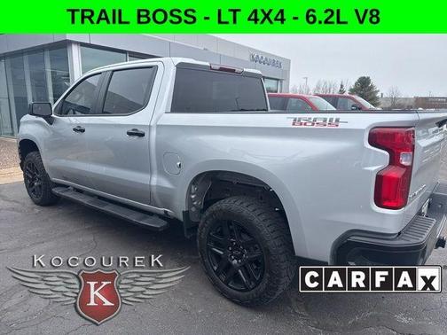 Silver Ice Metallic 2022 Chevrolet Silverado 1500 Limited LT Trail Boss