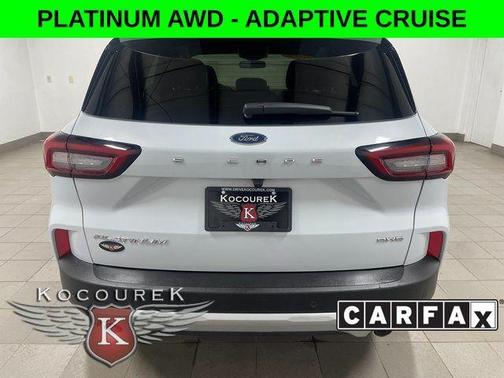 Silver 2025 Ford Escape Platinum