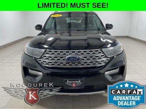 Black 2022 Ford Explorer Limited