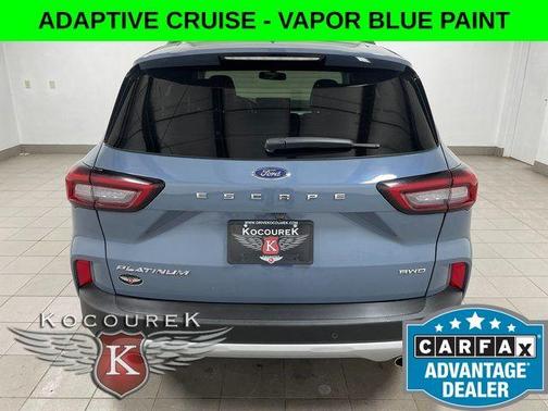 Blue 2024 Ford Escape Platinum