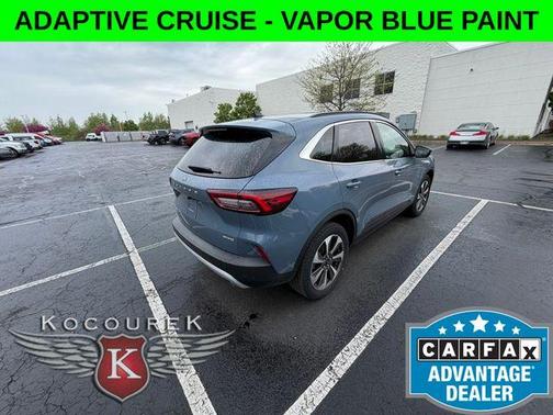 Blue 2024 Ford Escape Platinum