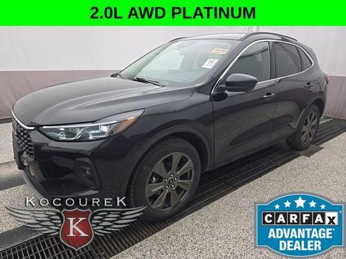 Black 2024 Ford Escape Platinum