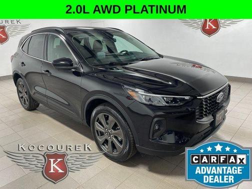 Black 2024 Ford Escape Platinum