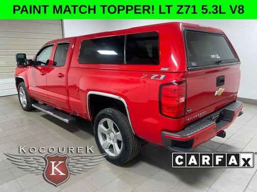 Red 2018 Chevrolet Silverado 1500 LT