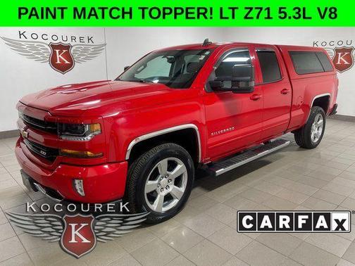 Red 2018 Chevrolet Silverado 1500 LT