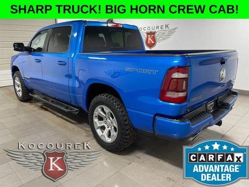 Hydro Blue Pearlcoat 2022 RAM 1500 Big Horn