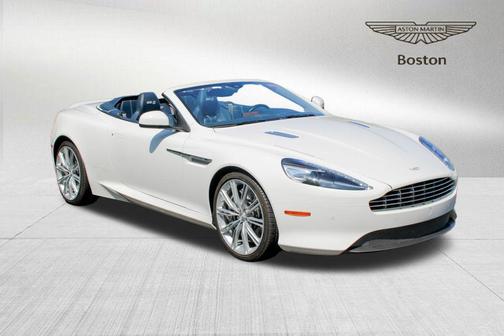 Morning Frost White 2014 Aston Martin DB9 Volante