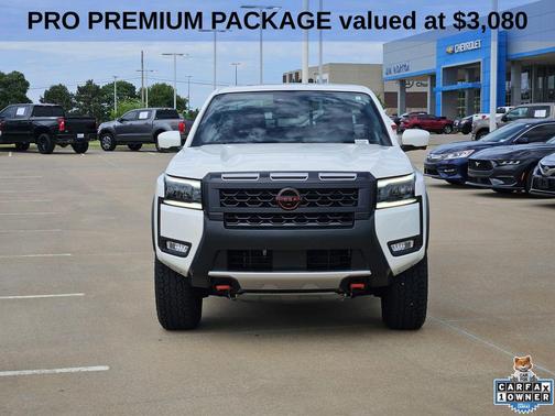 Glacier White 2026 Nissan Frontier PRO-4X