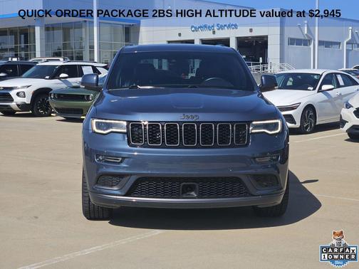 Slate Blue Pearlcoat 2021 Jeep Grand Cherokee High Altitude