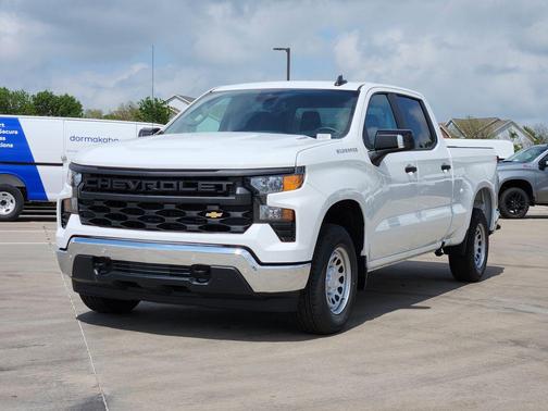 Summit White 2026 Chevrolet Silverado 1500 Base
