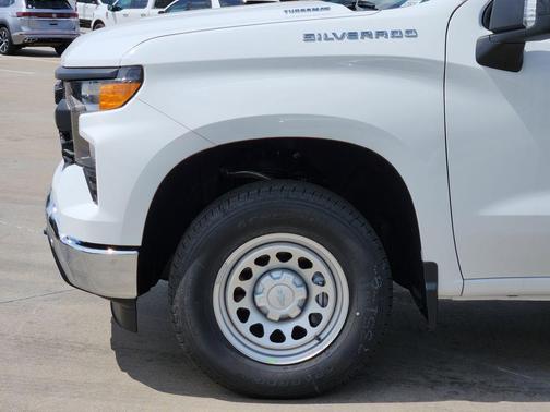 Summit White 2026 Chevrolet Silverado 1500 Base