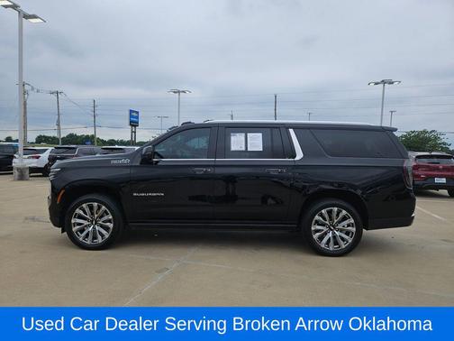 Black 2025 Chevrolet Suburban 4WD High Country