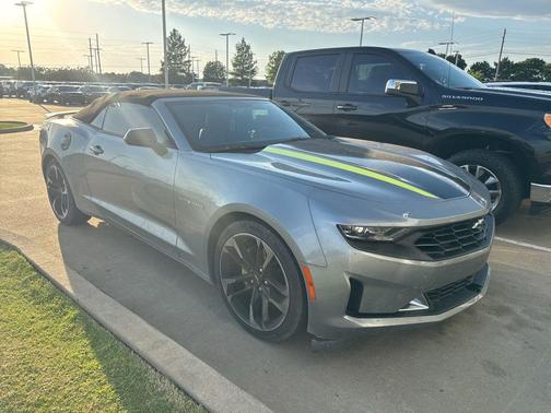 Sharkskin Metallic 2023 Chevrolet Camaro 3LT
