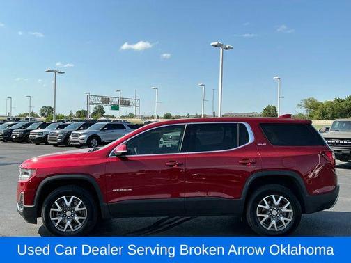 Volcanic Red Tintcoat 2023 GMC Acadia SLE