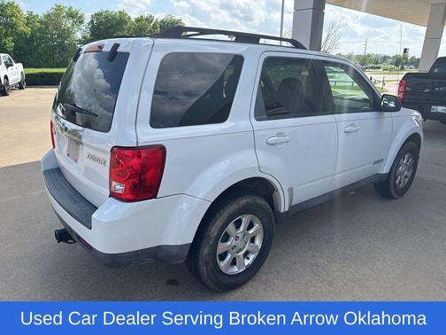 Classic White 2008 Mazda Tribute s Grand Touring