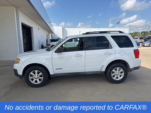 Classic White 2008 Mazda Tribute s Grand Touring