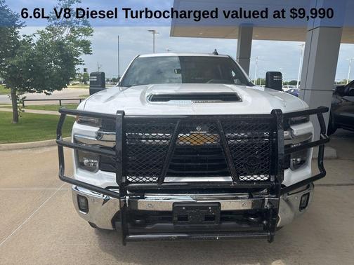 Summit White 2025 Chevrolet Silverado 3500 LT