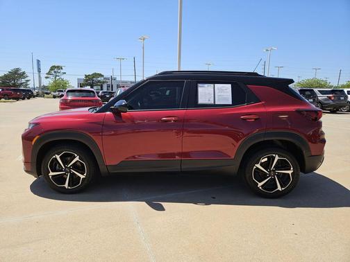 Scarlet Red Metallic 2021 Chevrolet Trailblazer RS