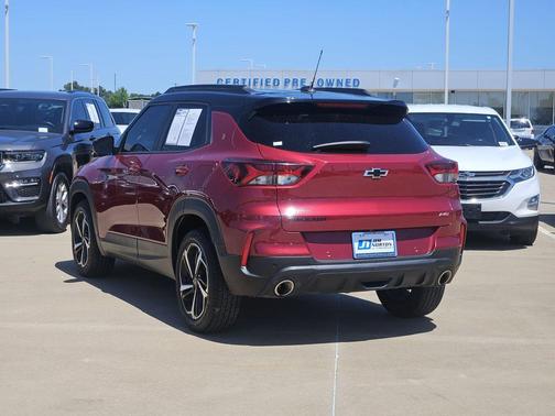 Scarlet Red Metallic 2021 Chevrolet Trailblazer RS