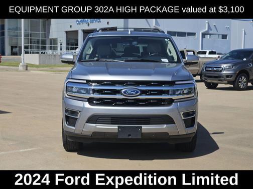 Iconic Silver Metallic 2024 Ford Expedition Limited