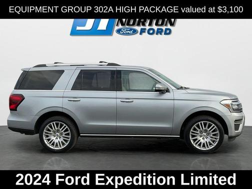 Iconic Silver Metallic 2024 Ford Expedition Limited