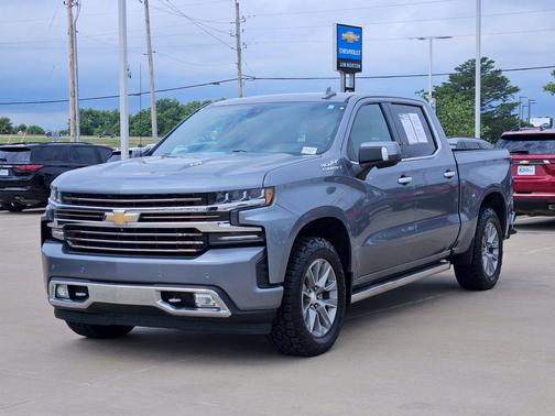 Satin Steel Metallic 2019 Chevrolet Silverado 1500 High Country