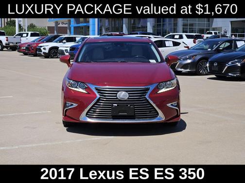 Matador Red Mica 2017 Lexus ES 350 Base