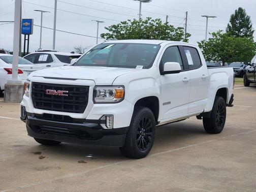 Summit White 2021 GMC Canyon Elevation